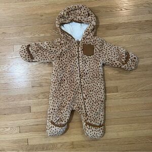 Baby Snow Suit 6-9 Months, Wonder Nation, Convertible Coverage for Hands & Feet